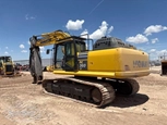 Back of used Excavator